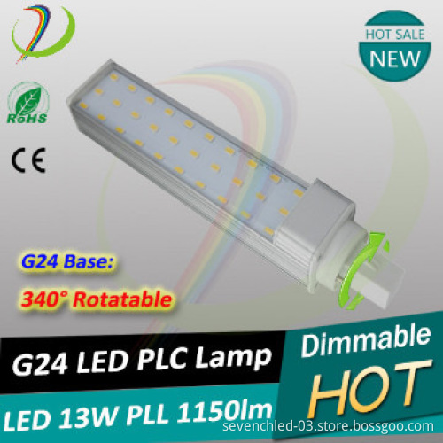 Samsung 5630SMD 4 pin G24 LED PLC Bulb 6w to 12w smd led g24 CE ROHS
